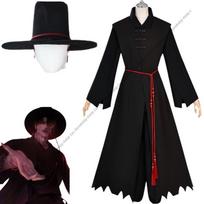 Demonų Medžiotojai K-Pop Saja Berniukai Abby Kūdikis Mystery Romantika Vyrų Grupė Cosplay Kostiumas Perukas Helovinas Juodas Kostiumas Skrybėlė Vyrams Berniukui L black