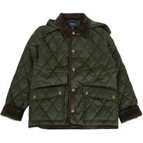 Polo Ralph Lauren Cotton Jacket FW25 Quilted Long Sleeve Solid Color Kids Kids jackets 323943455-005 XL black