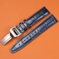20 mm laikrodžio apyrankė IWC Portofino Mark pakeitimui Odinis dirželis Laikrodžiui Juoda Kava Mėlyna Laikrodžio Diržas Vyriška Apyrankė Hombre Correa 20mm gray