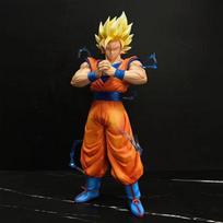 Anime Dragon Ball Ssj2 Goku figūrėlė Son Goku Super Saiyan veiksmo figūrėlės 30,5 cm PVC statula kolekcinis modelis žaislai dovanos brown