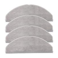 4 /10 Pcs Mop Cloths For Eufy L60 For Hybrid Robot Vacuum Cleaner Accessories Household Supplies Cleaning Spare To Replace white