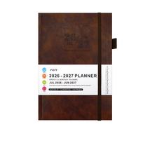 A5 English Efficiency Weekly Planner 2026-2027: Custom Logo Notebook A5 ruda