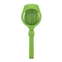 Egg Slicer Stainless Steel Blades Even Slices Cubes Wedges Easy to Clean Dishwasher Safe Multifunctional Vegetable Cutter Kitchen Tool žalia