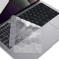 ENKAY Itin plona minkšta TPU nešiojamojo kompiuterio klaviatūros apsauginė plėvelė, skirta MacBook Air 13.6 2022/2024 A2681 (M2) / A3113 (M3), Versija:JAV versija US Version gray