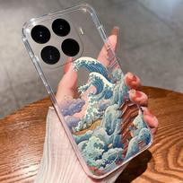 Dėklas Xiaomi 17T 17 Ultra Morkos Žąsys Katė Anti-fall Atsparus smūgiams Kūrybiškas Minkštas Skaidrus Buferis Xiaomi17 T 17Ultra Dangtelis Xiaomi 17 Ultra brown