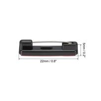 10/50/100/200pcs Safety Pins Self Adhesive Safety Pins Bar Badge Pins Name Tag Pin Bulk Large with Flat Back Sticky Strips 10pcs black