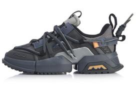 Li Ning Pan Gu Trek Abrasion Resistant Breathable Low top Sports Casual Shoes Men's Snow Gray AGLP075-6 43 black