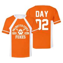 Viskas dėl žaidimo Palmetto State Foxes marškinėliai, Andrew Minyard 03 Lacrosse atsitiktinis gerbėjo marškinėlis vyrams ir moterims Streetwear S white