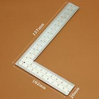 Mini Right Angle Ruler easuring Layout Tool Stainless Steel L Square Framing Ruler Precision For Building Framing Gauges