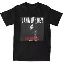 2026 Lana Del Rey Dainininkės Spausdinta Marškinėliai Laisvi trumpomis rankovėmis Švelnus Marškinėlis Vasaros Laisvalaikio Vyrams Moterims Retro Vintage Viršūnės Marškinėliai Laisvi Marškinėliai Viršūnės L black