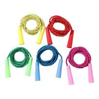 Colorful Jump Rope Light weight Skipping Rope Adjustable Length Skipping Rope for School Sports and Fitness 1 red