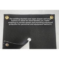 Heat Insulation Mat Welding Pad Automotive Repair Black Easy Install Fireproof Pad For Pipes Fireproof Pad Flame Retardant China Mainland