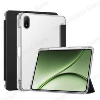 Dėklas Oneplus Pad 4 su rašiklio laikikliu, trijų dalių, odinis, minkštas galas, stovas planšetiniam kompiuteriui, Funda for OnePlus Pad 4 Oneplus Pad4 Case, 13.2 colio For Oneplus Pad2Pro13.2 juoda