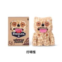 Genuine Fuggler Nipple Fuggs Series Funny Ugly Monster  Tooth Doll Cute Soft Toy Trendy Collectible Ornament Home Gift pink