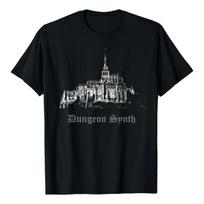 Camiseta Dungeon Synth Castle Dark Ambient Old School Music L įvairiaspalvis