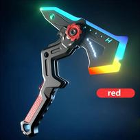 Naujas Led Kardas Kirvis 2 in 1 Kardai Cosplay Vaidmenų Žaidimas Šviečianti Lazdelė Vaikų Dovanos Šaunus Žaislas Juosta Ryškūs Žaislai Suaugusiųjų vakarėlio žaidimui gray
