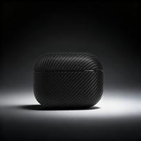 Genuine Leather Case For AirPods 4 Cases Handmade Wireless Bluetooth Earphone Protective Sleeve For AirPods Pro 3 Pro 2 AirPods Pro 3 black