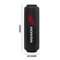 27cm 35cm Motociklo galinio amortizatoriaus apsauginis dangtelis Honda CRF CB CR XR CRM CBR 125 250 300 350 400 500 600 RB6 black