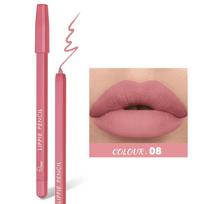 Tapered Nib Lip Liner Pencil Velvet Matte Contour Plumping Lip Stain Waterproof Natural Nude Brown Slim Lip Liner beige