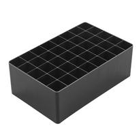 Large-capacity Pen Holder Multifunctional Make-up Brush Stand Simple Table Organizer Black-40 Slots