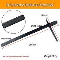 DaYou 185mm Circular Saw Accessories: Rip Fence Guide Rail & Depth Gauge for 7-inch Lithium Battery Handheld Cutting Saw Handheld Saw Rip Fence Guide Rail [1 pc]