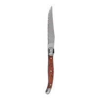 New Stainless Steel Steak Knife and Fork Rosewood Handle Steak Knife and Fork Set Light Luxury Household Western Tableware
