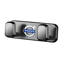 Automobilinis dvigubas kabliukas organizatorius lydinio kabliukas pakabinami laikymo priedai Volvo XC90 V90 V60 XC60 V40 S80 S60 S90 C40 XC40 V70 XC70 gray