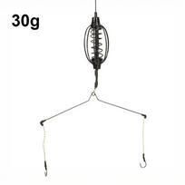 1Pc Spring Carp Fishing Feeder Bait Cage Plug Play Portable Fishing Accessory for Professional Angler Outdoor Fishing 30g