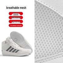 Unisex Aukštos aulo bokso ir Sanda treniruočių batai, patalpų/lauko MMA ir imtynių batai suaugusiems ir vaikams. 39 gray