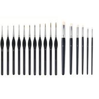 Professional Miniature Paint Brushes Drybrush Micro Detail Paint Brush Set Small Fine Detail Brushes For Acrylic, Watercolor