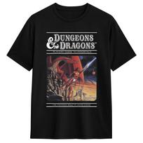 Dungeons and Dragons Immortals Set T Shirts Cotton Clothes Summer Vintage Short Sleeve T Shirt XXL black