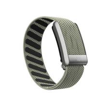 Suderinama su Whoop 4.0 apyrankės dirželiais, pintas nailoninis elastinis sportinis pakaitinis dirželis su sidabriniu U formos metaliniu rėmeliu For WHOOP 4.0 gray