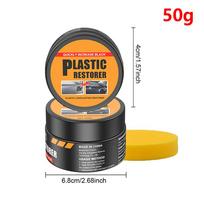 Car Plastic Restorer Back To Black Gloss Auto Interior Leather & Panel Renewal Wax Coating Agent Auto Polish And Repair Coating