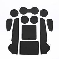 Gate Slot Cup Mat for Toyota Corolla Cross SUV 2021 2022 Anti-slip Pad Accessories Non-slip Mats Car Sticker Tidying 11pcs