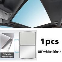 For Porsche Taycan Accessories Type 9J1 2019-2024 Auto Electrostatic Adsorption Roof Sun Shades Heat Insulation Skylight Sticker white