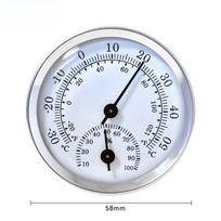 Wall Mounted Thermometer Hygrometer Mini Humidity Meter Gauge For Room Household Portable Hygrometer Weather Station
