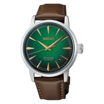 SEIKO PRESAGE Cocktail Time Automatinis Mechaninis Laikrodis HCB002J Vyriškas 38,5 mm Kalendoriaus Data Funkcija Pagamintas Japonijoje blue