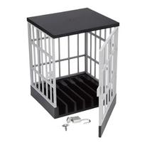 Storage Box Smartphone Lock Box Locking Cage Cell Phone Jail Mobile Phone Jail  Party Fun pilka spalva
