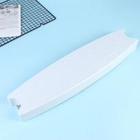 Baseino laiptų pakopa Plastikinė neslystanti Balta Atsarginė laiptelių pakopa Baseino laiptų Specialus tvirtinimas white