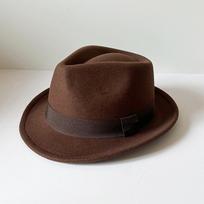 Short Brim Wool Felt Jazz Hat For Men Women Vintage Classic Gentleman Hat One Size kava