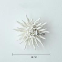 Keraminės lelijos gėlių amatai Cereus sienos pakabinamas ornamentas Svetainės televizoriaus fono sienų apdaila P