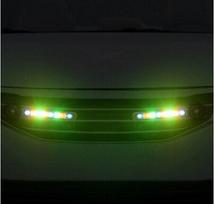 1vnt LED vėjo varomi dienos žibintai subaru forester jeep grand cherokee ford f150 toyota highlander mitsubishi lancer YSL įvairiaspalvis