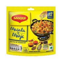 Maggi Masala Ae Magic 6 g pakeliai(Pakuotėje 12 vnt) 12 sachets pack of 1 yellow