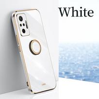 Xiaomi Redmi Note 10 Pro dengtas žiedinis laikiklis telefono dėklas ant Xiomi Redmi Note10 S 10s 10pro 5g 4G silikoninis stovas dangtelis redmi note 10 pro 4g white