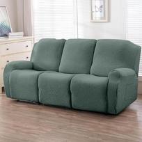 1/2/3 vietų recliner sofos užvalkalas, fotelio užvalkalas svetainei, elastinis dvivietės sofos užvalkalas, tempiami fotelių užvalkalai 1seater(4pcs)