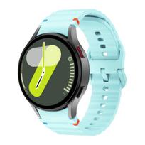 Originali silikoninė apyrankė skirta Samsung Galaxy Watch 7 FE 6 4 Classic 5 pro 44mm 40mm 43mm 47mm 45mm apyrankė Galaxy Watch6 7 dirželis Galaxy watch 7 40mm gray