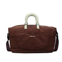 Large-capacity short-distance travel, business travel, luggage, accommodation, overnight delivery, clothing storage bag, textured commuter handbag tamsiai ruda spalva