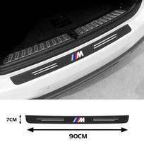 Nauji anglies pluošto automobilio durų slenksčių apsauginiai lipdukai BMW M E46 E90 E60 F30 E39 F10 F20 E87 E36 F20 F30 1 2 3 5 7 Serijoms X1 gray