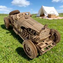 DO-IT-YOURSELF Wooden 3D Puzzle Antique Sports Car Miniature Kit Imaginative Birthday or Holiday Present Learning Toy Exquisitely Designed balta
