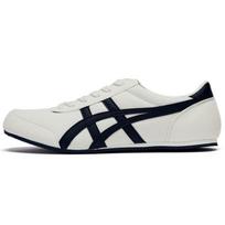 Onitsuka Tiger Unisex sportiniai bateliai smėlio spalvos su tamsiai mėlynu, žemakulniai, retro stiliaus sportbačiai 1183B476-101 42 white